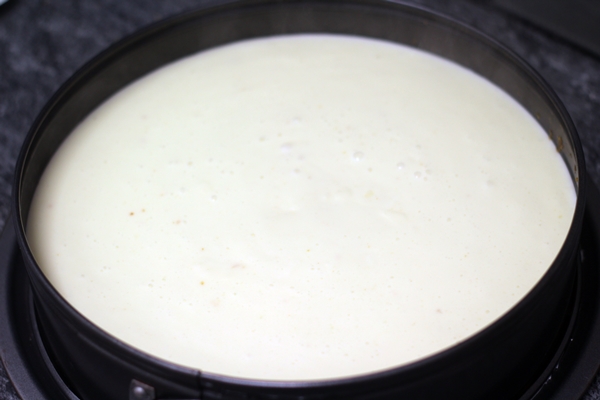 Mezcla de la crema de queso